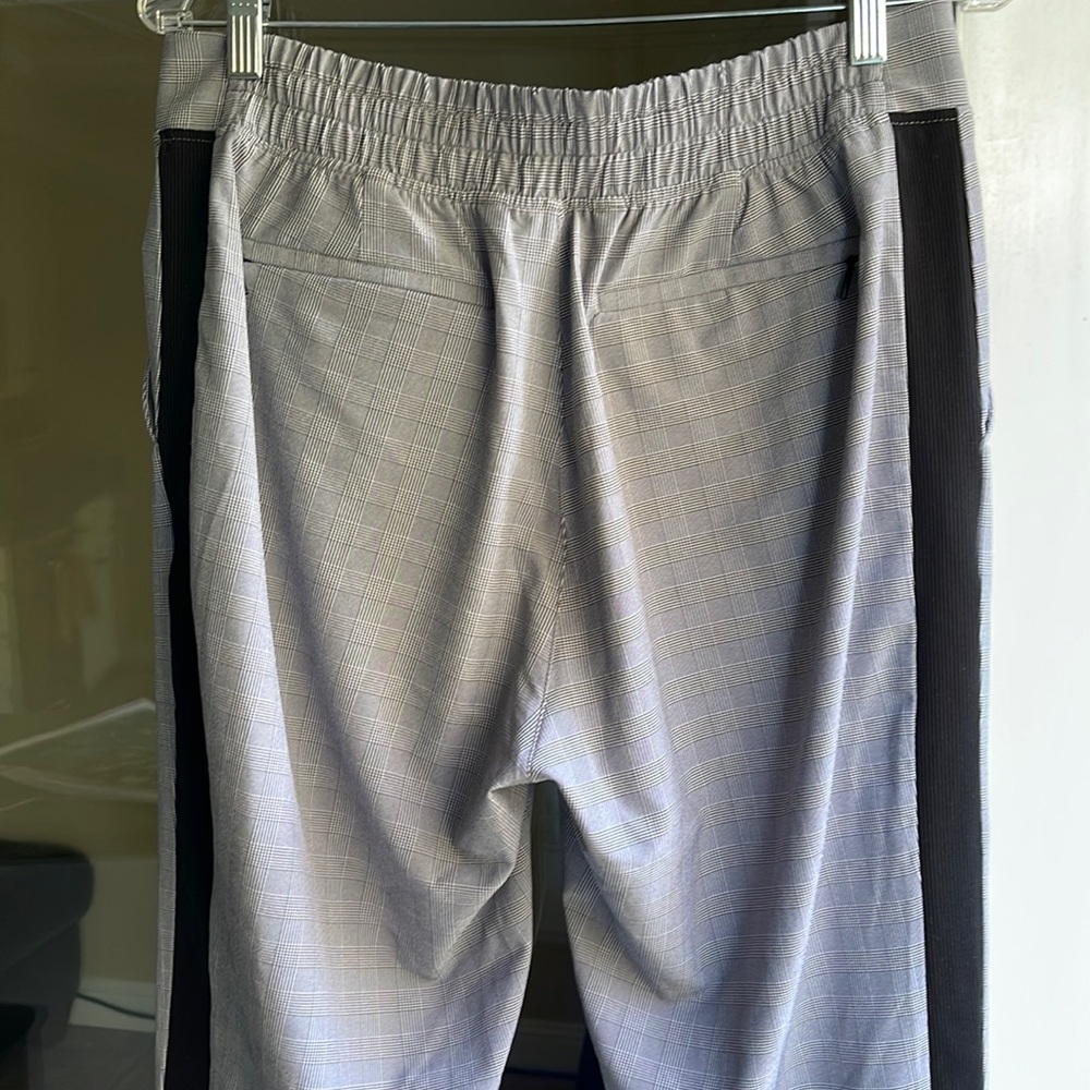 Athleta Brooklyn Ankle Plaid pants size 10 Tall - Picture 5 of 6